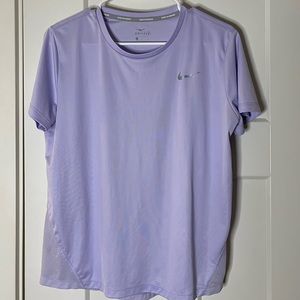Nike lavender workout top